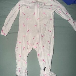 Nike baby girl footies